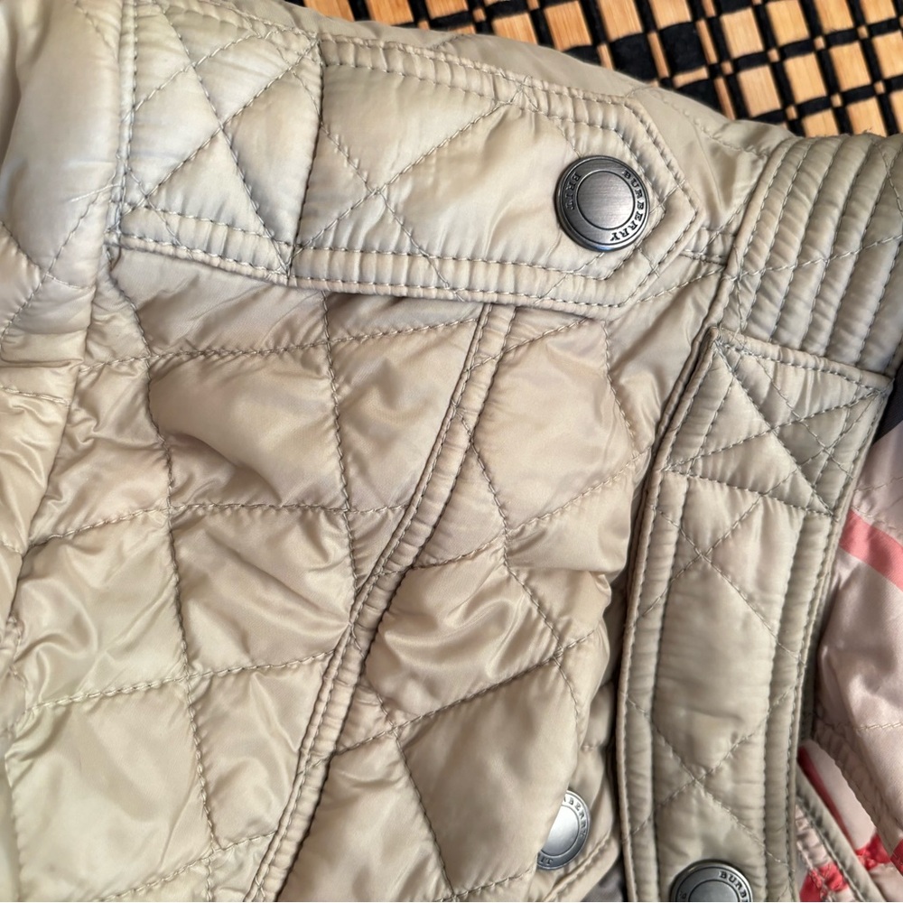 Burberry Brit Beige Quilted Jacket - Picture 6 of 10